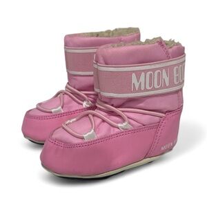 Moon Boot Kids Pink Boots